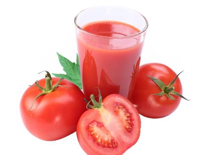 祛痘小妙招4：番茄汁+草莓汁